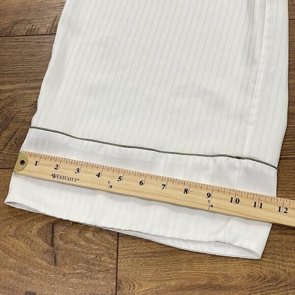 NAP Loungewear Pants Womens XXL Wide Leg Palazzo Pajama Faint Stripe Pull On - Picture 15 of 16
